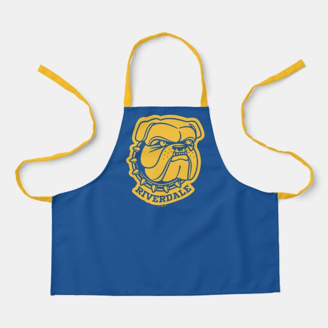 Riverdale Bulldog Head Apron (Front)