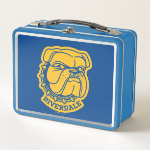 Riverdale Bulldog Head Metal Lunch Box