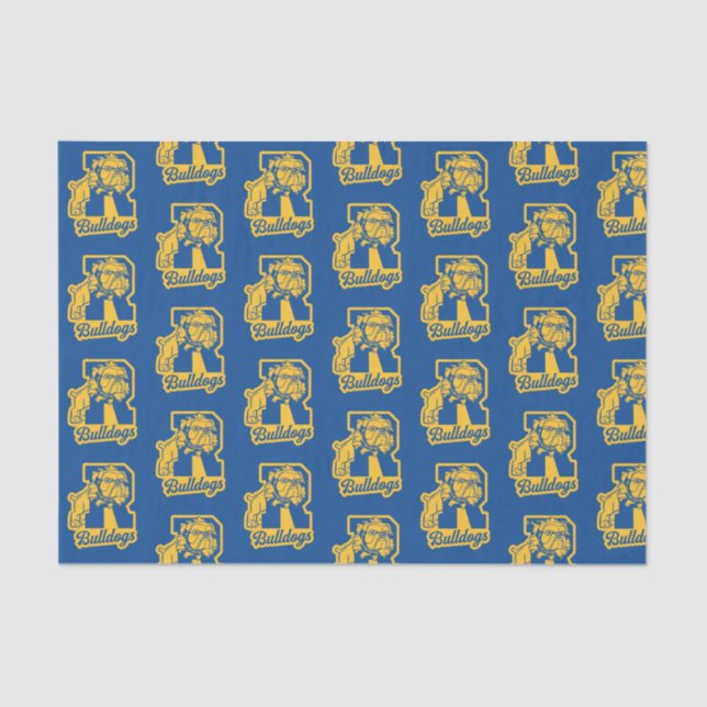 Riverdale Bulldogs Letterman Tissue Paper (Front)