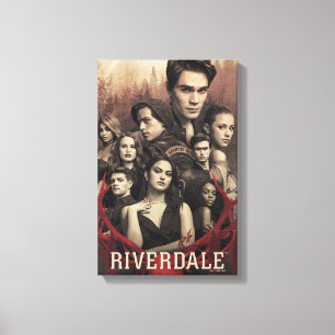 Riverdale Deer Skull Poster Canvas Print