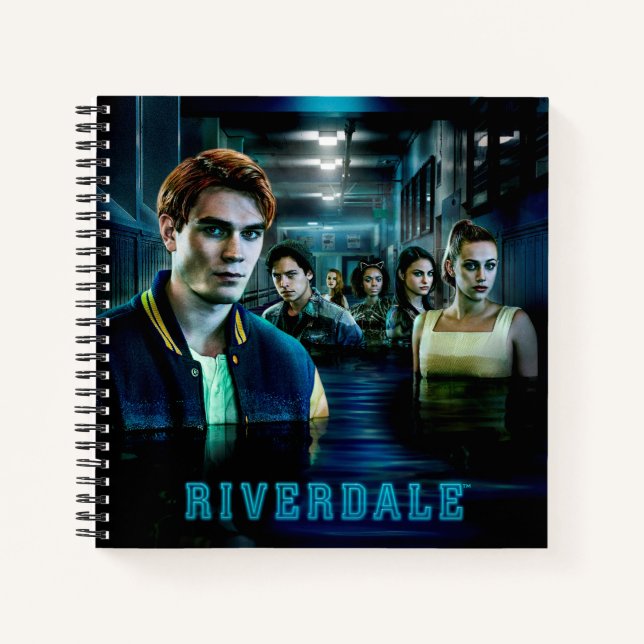 Riverdale Flooded Hallway Poster Notebook (Front)
