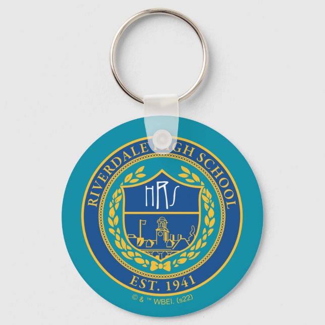 Riverdale High School Seal Keychain (Front)