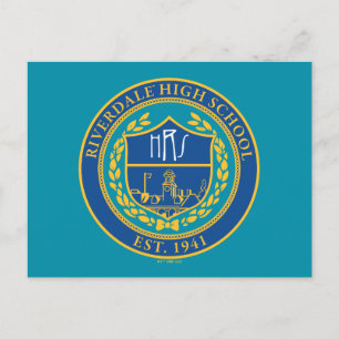 Riverdale High School Seal Postcard