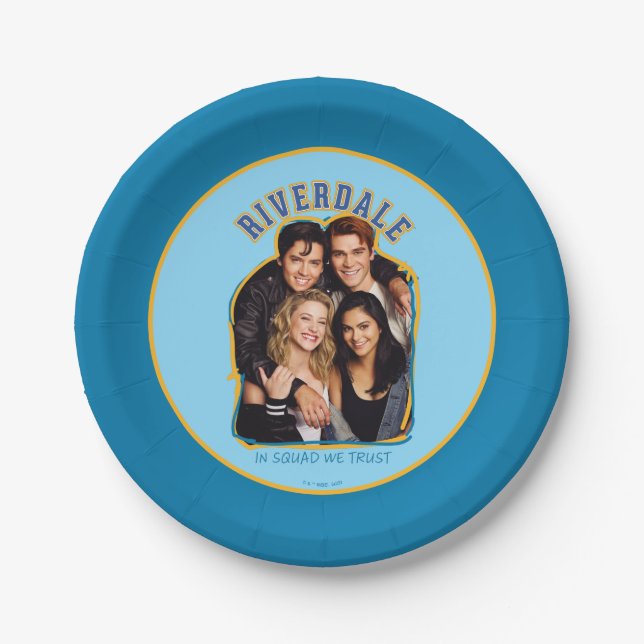 Riverdale - In Squad We Trust Paper Plate (Front)