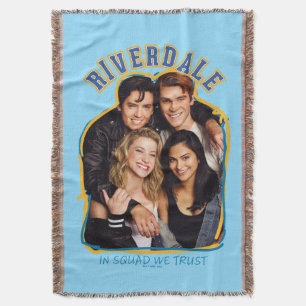 Riverdale - In Squad We Trust Throw Blanket