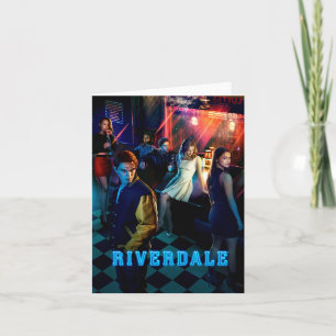 Riverdale Inside Pop's Diner Poster Note Card