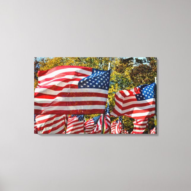 Riverdale, New York, USA. Wine country Canvas Print (Front)