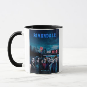 Riverdale Outside Pop's Diner Poster Mug