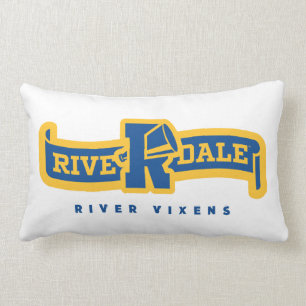 Riverdale River Vixens Banner Lumbar Pillow