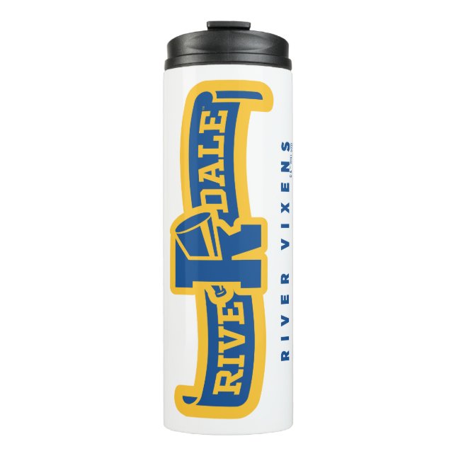 Riverdale River Vixens Banner Thermal Tumbler (Front)