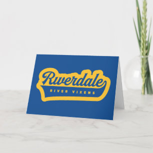 Riverdale River Vixens Logo Card