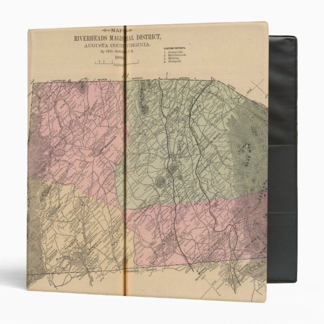 Riverheads, Augusta County Binder (Front/Inside)