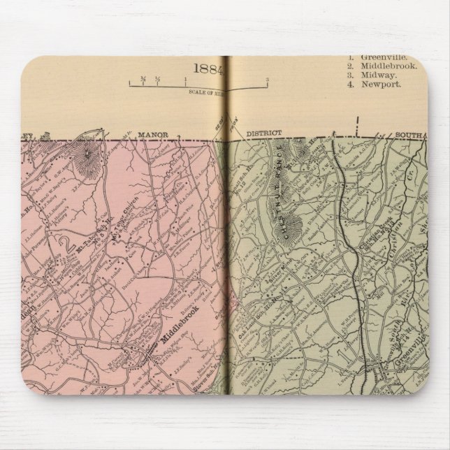 Riverheads, Augusta County Mouse Pad (Front)