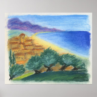 Riveria dream - Poster Framical