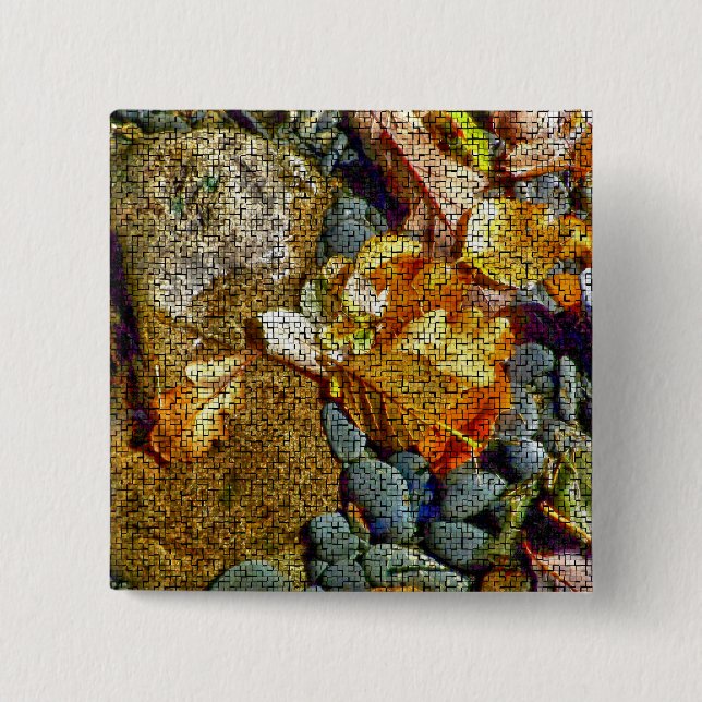 RIVERS 2 INCH SQUARE BUTTON (Front)