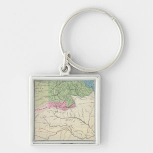 Rivers and Agriculture of Venezuela Keychain