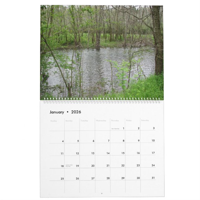 Rivers & Streams 2010 Calendar (Jan 2026)