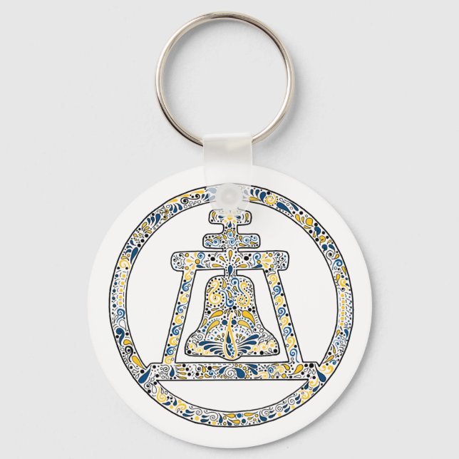 Riverside, California - A Tribute Keychain (Front)