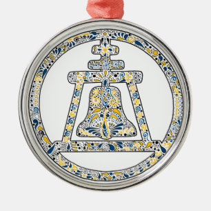Riverside, California - A Tribute Metal Ornament