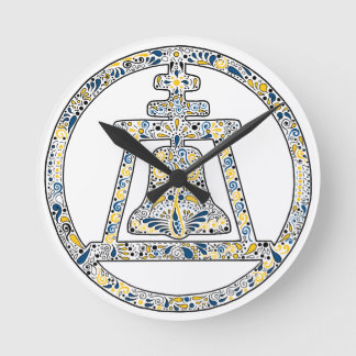 Riverside, California - A Tribute Round Clock