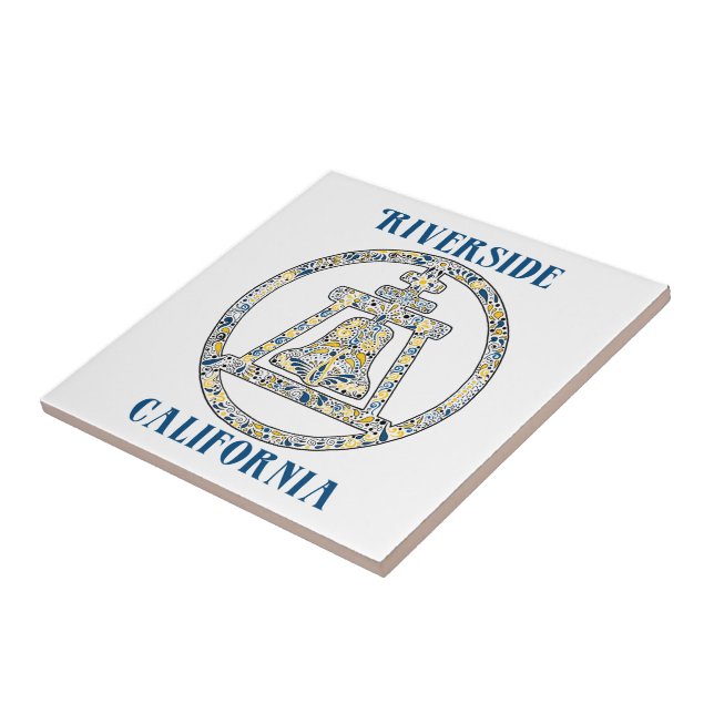 Riverside, California - A Tribute Tile (Side)