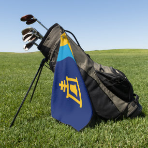 Riverside (California) city flag Golf Towel