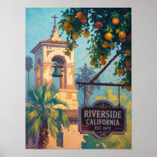 Riverside California Poster