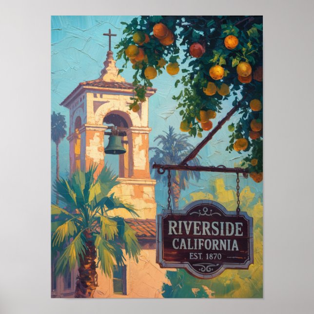 Riverside California  Poster (Front)
