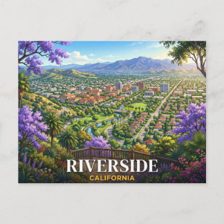 Riverside California Travel Postcard