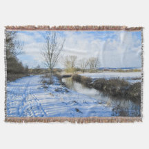 Riverside English Winter Walk - Personalized