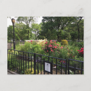 Riverside Park Garden New York City NYC Carte post