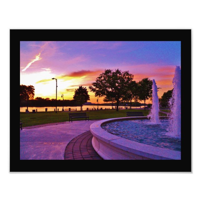 Riverside Park Photo Print (Front)
