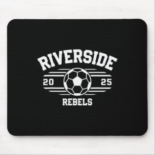 Riverside Rebels Soccer Byll 2025 Mouse Pad