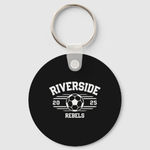 Riverside Rebels Soccer Ll 2025 Keychain