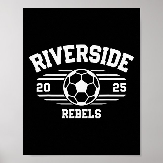 Riverside Rebels Soccer Ll 2025  Poster (Front)