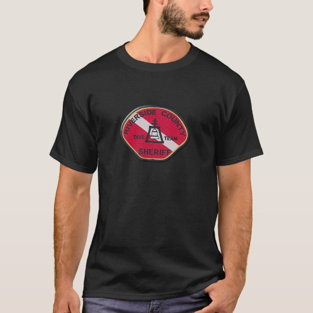 Riverside Sheriff Dive Team T-Shirt (Front)