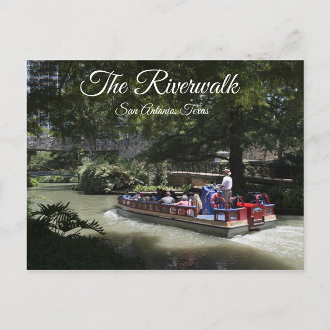 Riverwalk San Antonio, Texas Carte postale (Devant)