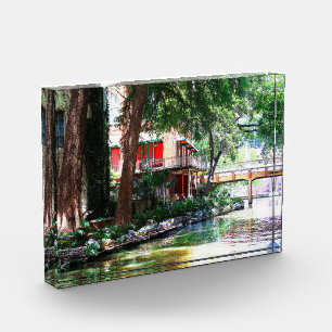 Riverwalk View Acrylic Block