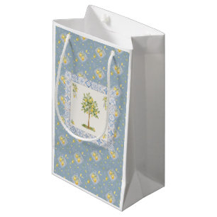 Riviera Coastal Orchard Lemon Tree Gifting Vista Small Gift Bag