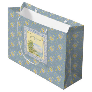 Riviera Coastal Orchard Signature Gifting Vista Large Gift Bag