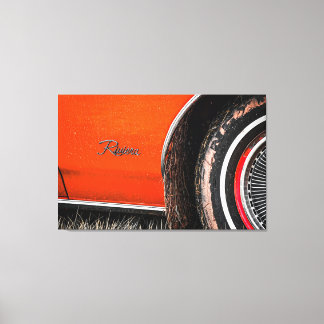 Riviera in the Rough Canvas Print