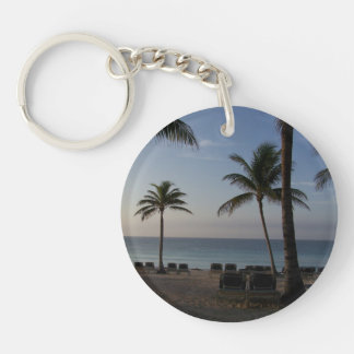 Riviera Maya Cancun Mexico Caribbean Sea Keychain