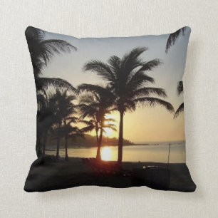 Riviera Maya Cancun Mexico Caribbean Sea Throw Pillow