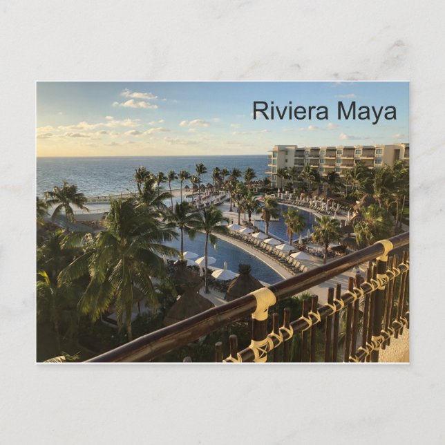 Riviera Maya Cancun Mexico - Postcard (Front)