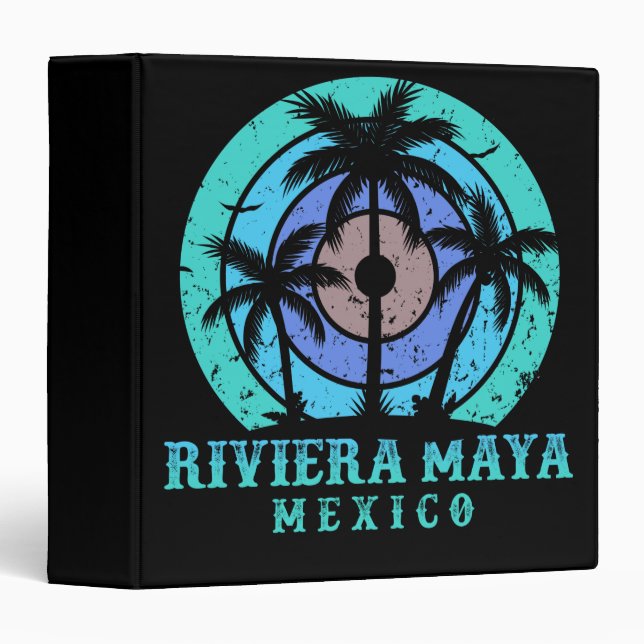 Riviera Maya Mexico Binder (Front/Spine)