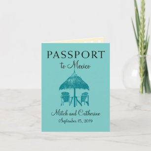 Riviera Maya Mexico   Passport Invitation