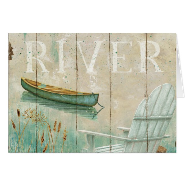Rivière calme (Devant horizontal)