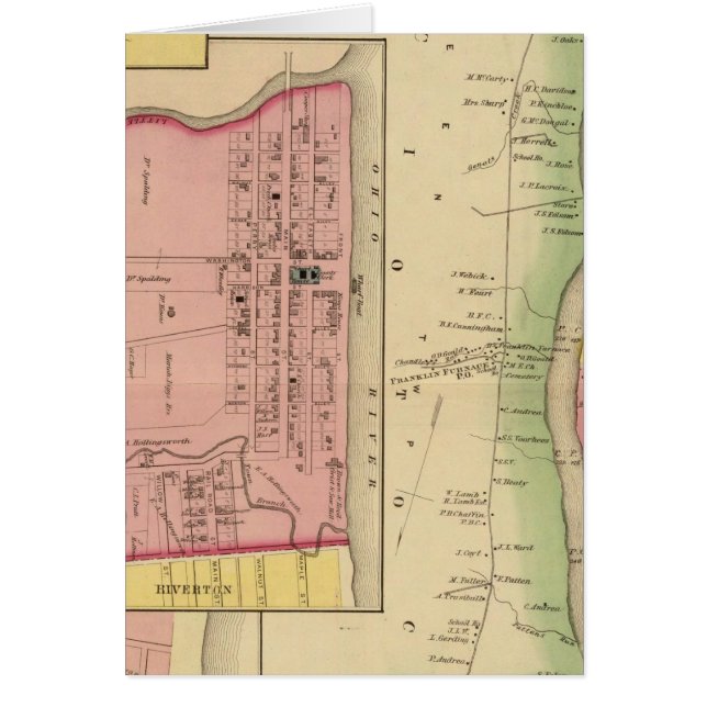 Rivière et vallée 3 de l'Ohio supérieur (Devant)