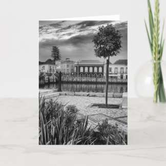 Rivière Gilao, carte de voeux vierge de Tavira