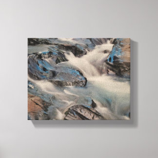 Rivière Paradis sur une impression sur toile tendu